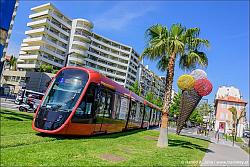 Straßenbahn in Nizza